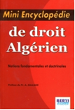 Mini Encyclopédie de droit algérien  notions fondamentales et doctrinales